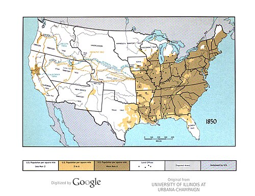 1850 in the United States